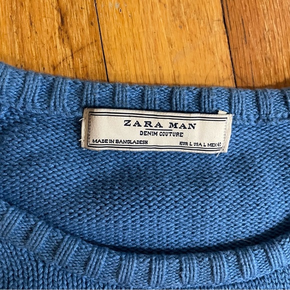 Multicolor Zara Man striped sweater - Picture 2 of 4